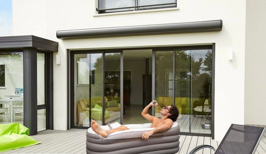 Option classic Baignoire + Pompe Electrique + Tuyaux d'evacuation