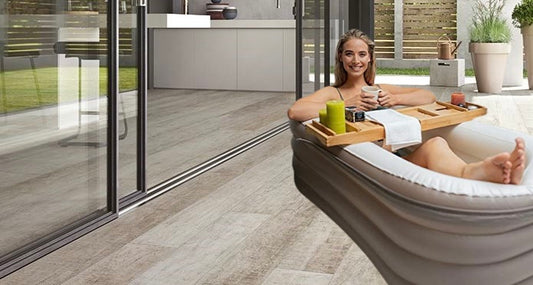Option classic Baignoire + Pompe Electrique + Tuyaux d'evacuation